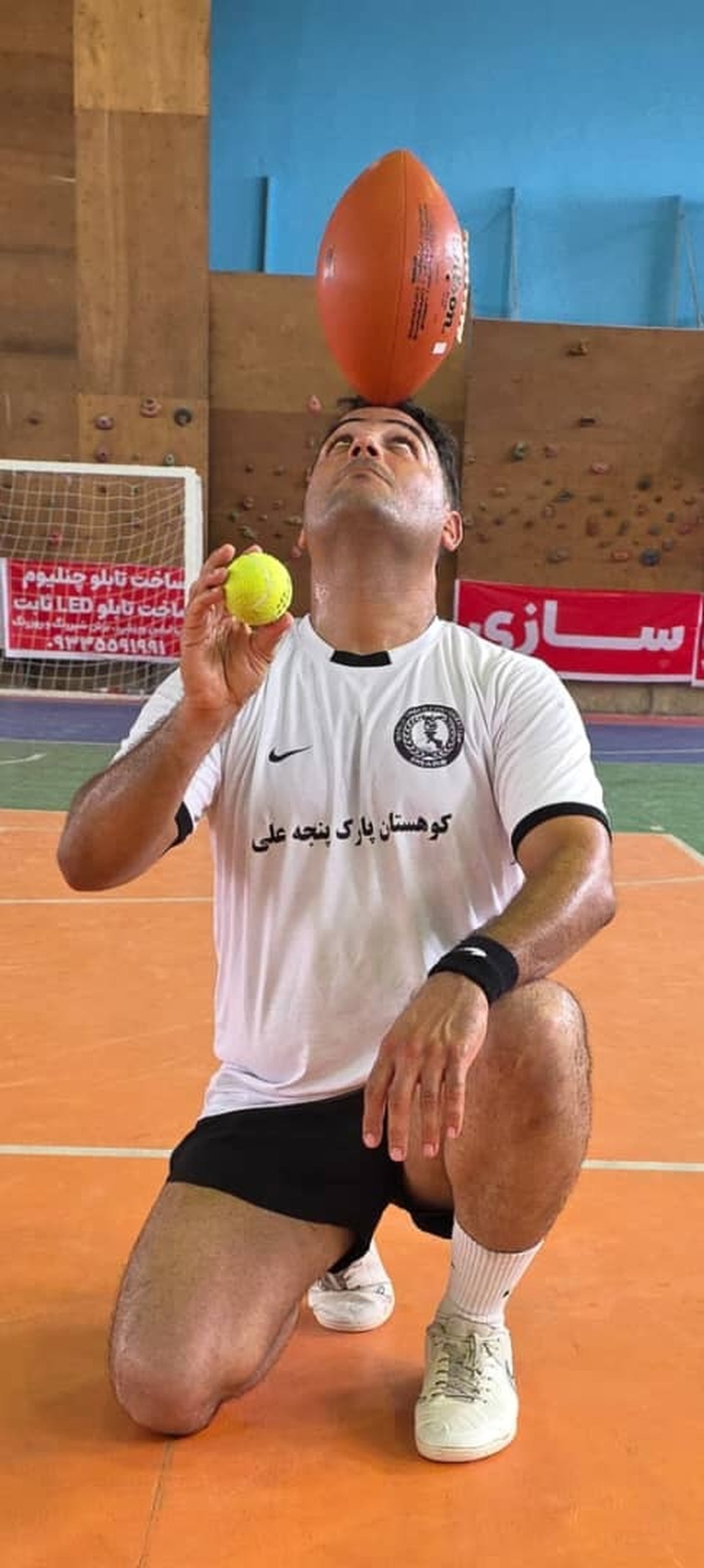 آرش احمدی طیفکانی بار دیگر با سه رکورد شگفت انگیز ثبت کرد