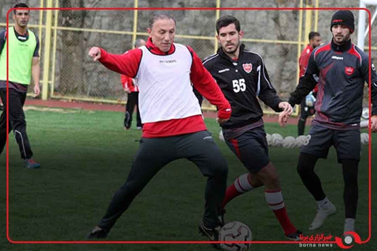 تمرین گلزنی پرسپولیس و گل‌های تماشایی