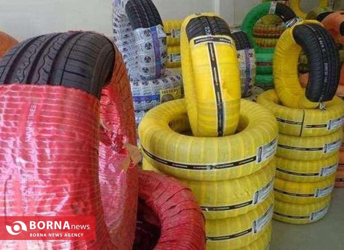 کشف ۵ میلیارد‌ریالی لاستیک فاقد مجوز توسط پلیس جوانرود