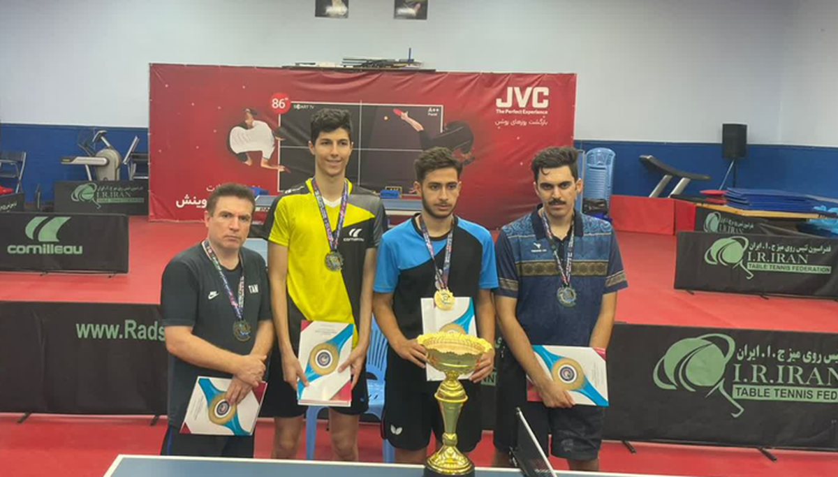 درخشش تنیسورهای قزوینی در مسابقات آزاد تنیس روی میز کارگران کشور