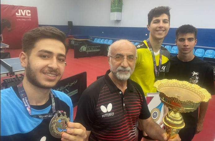 درخشش تنیسورهای قزوینی در مسابقات آزاد تنیس روی میز کارگران کشور