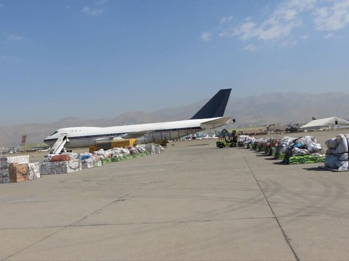 ارسال کمک‌های بشردوستانه ایران به افغانستان هواپیماهای ترابری ارتش
