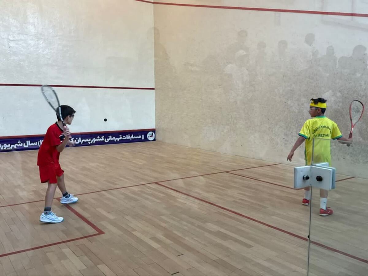 ورزشکاران بیرجندی در جمع برترین‌های رقابت‌های اسکواش پسران کشور