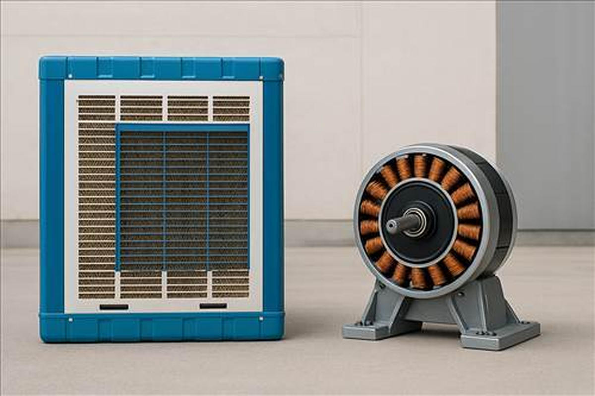 کاهش ۶۰ درصدی مصرف برق کولرهای آبی با موتورهای کم‌مصرف