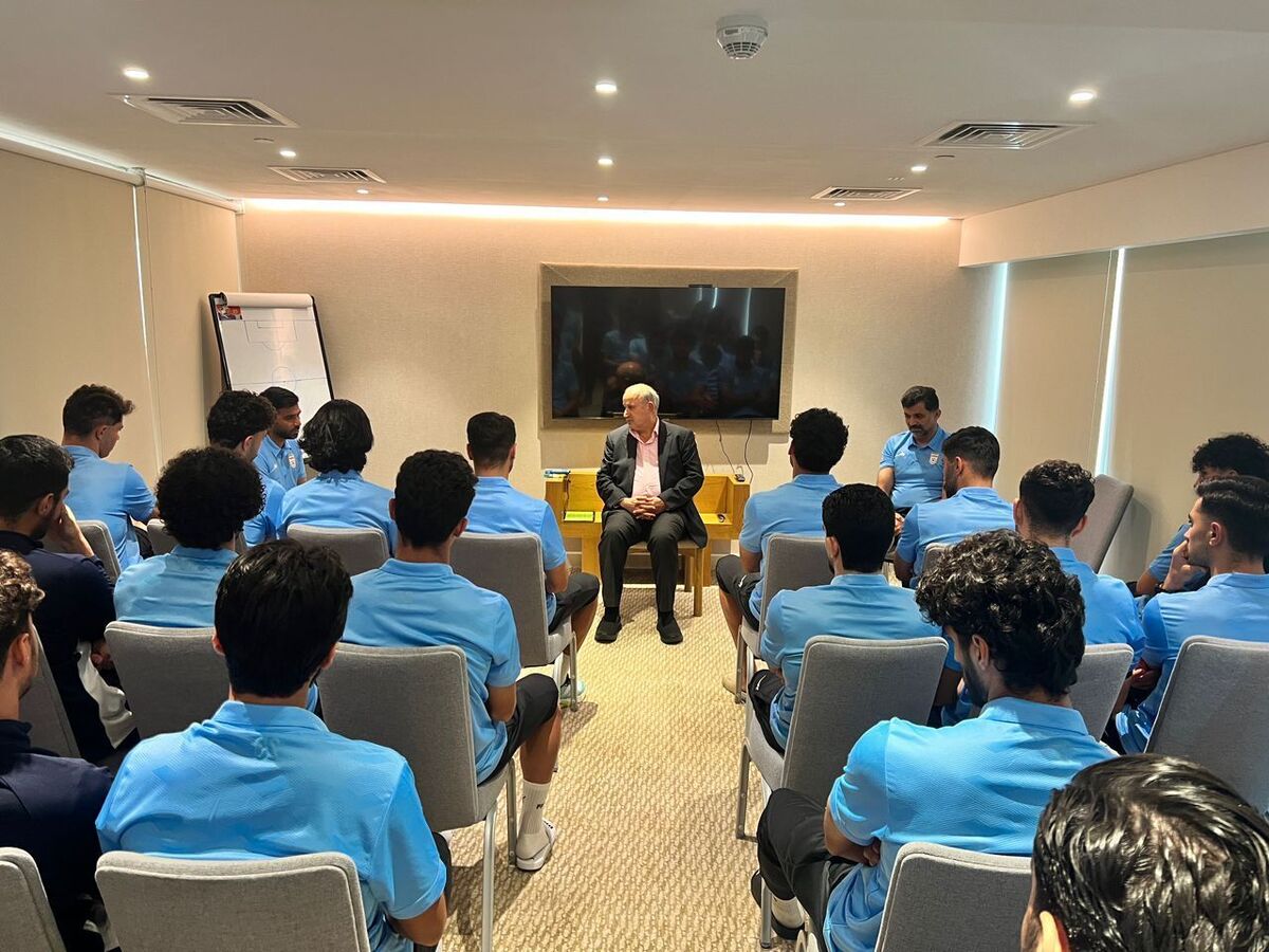 تاج در اردوی تیم ملی امید حضور پیدا کرد