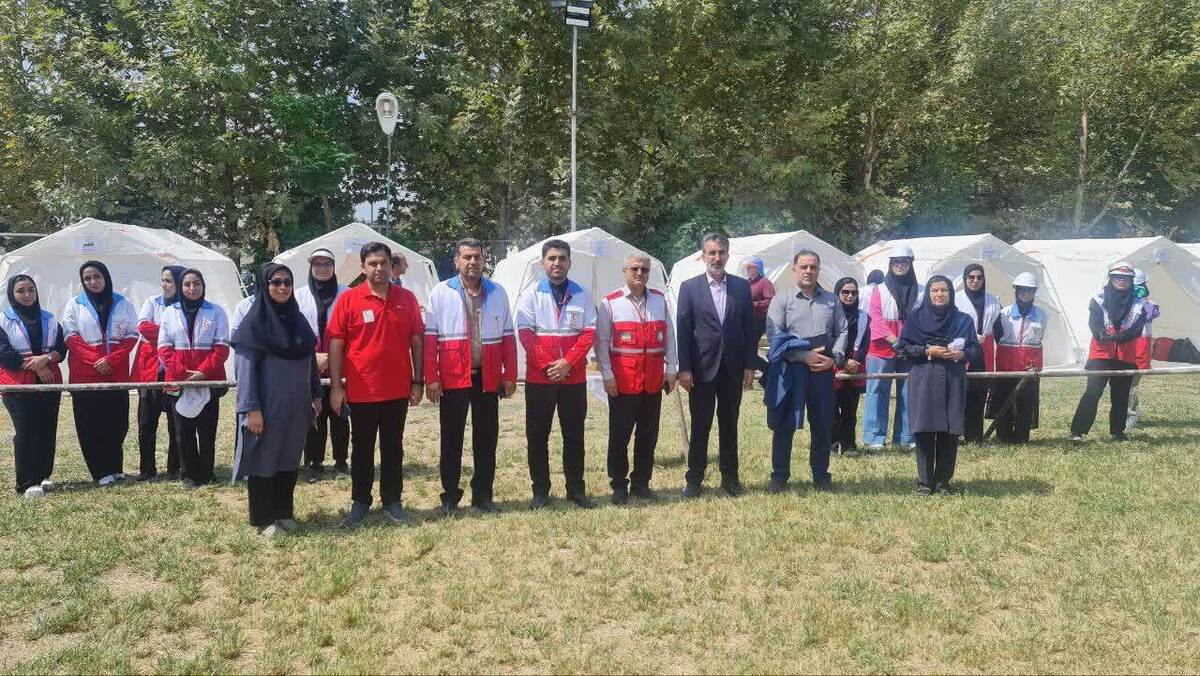 بازدید مدیرکل ورزش و جوانان مازندران از مسابقات رفاقت مهر جمعیت هلال احمر