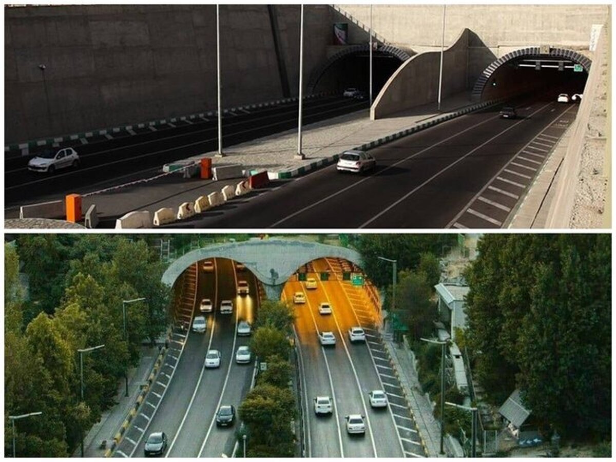 ۲ باند در تونل‌های رسالت و شهداغزه امشب مسدود می‌شود