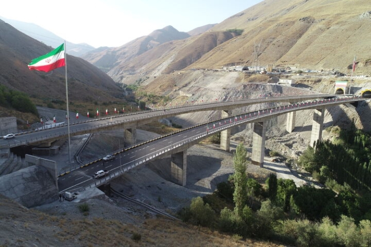 افتتاح و بهره برداری از باند شرقی منطقه 2 آزادراه تهران-شمال