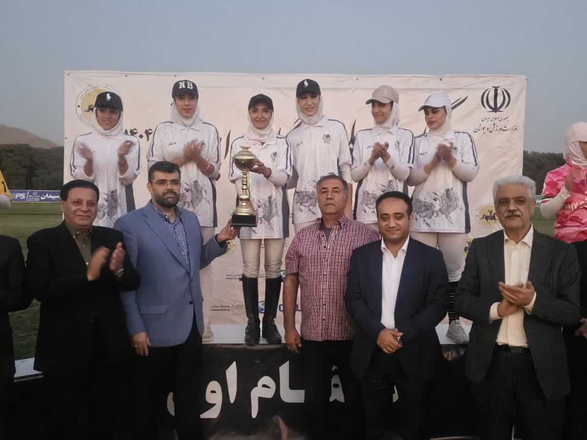 بسپارشیمی سپیدان قهرمان هفته دهم لیگ ملی چوگان بانوان شد