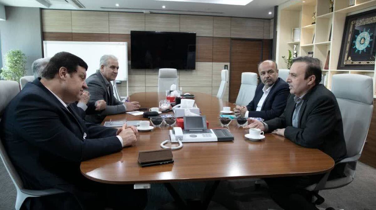 دیدار استاندار قزوین با مدیرعامل بانک ملت