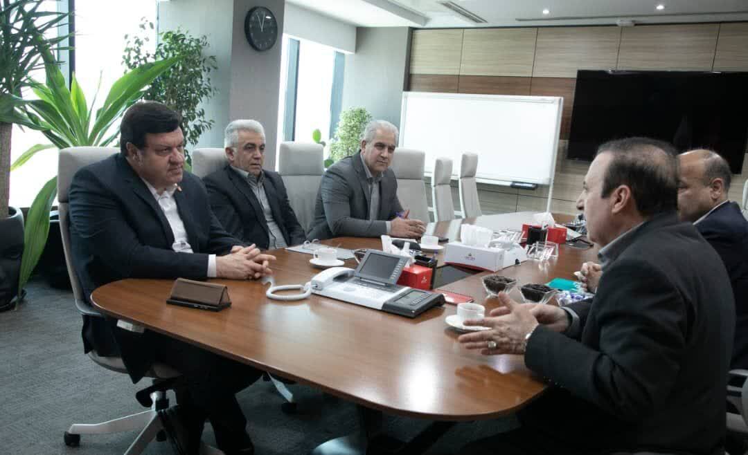 دیدار استاندار قزوین با مدیرعامل بانک ملت