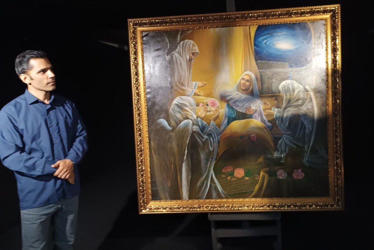 نقاشی «خیرالبشر» رونمایی شد