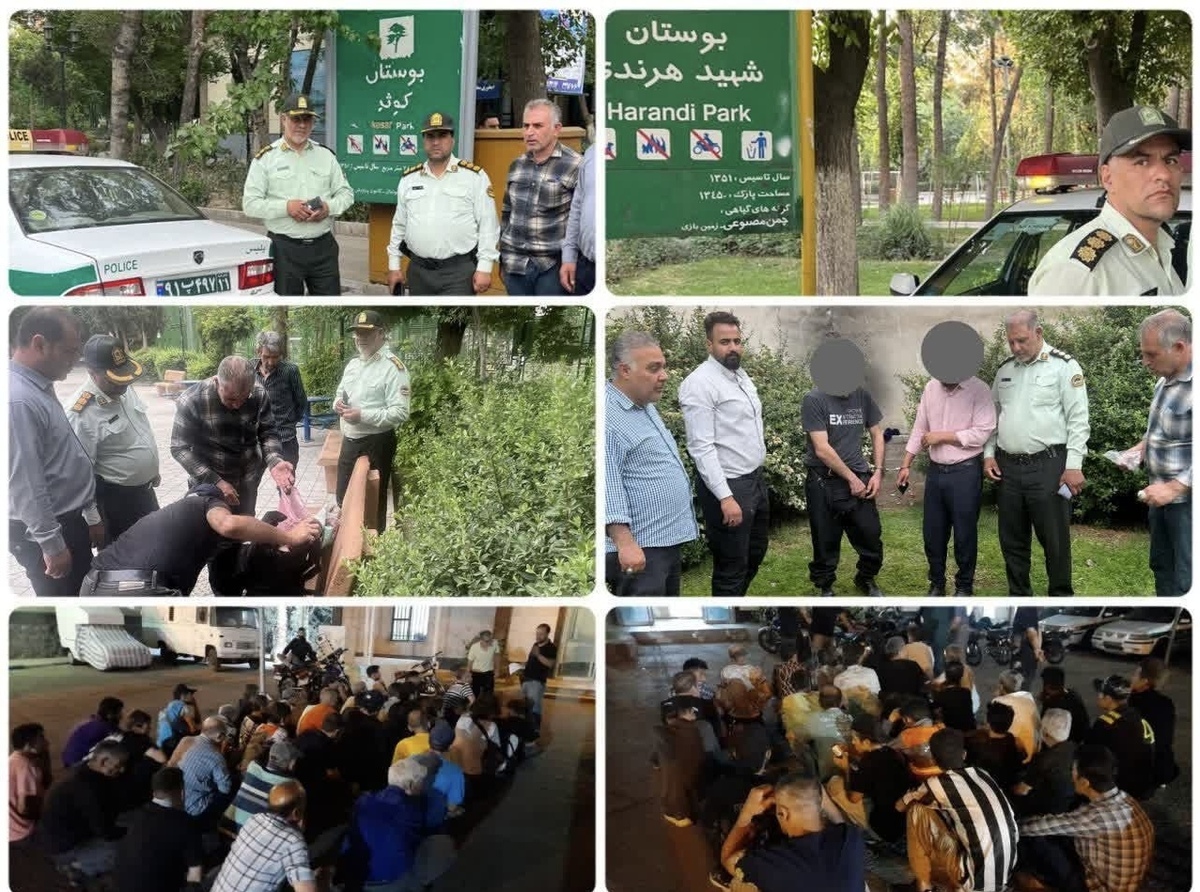 ‎جمع آوری ۳۵۸ معتاد متجاهر در پایتخت