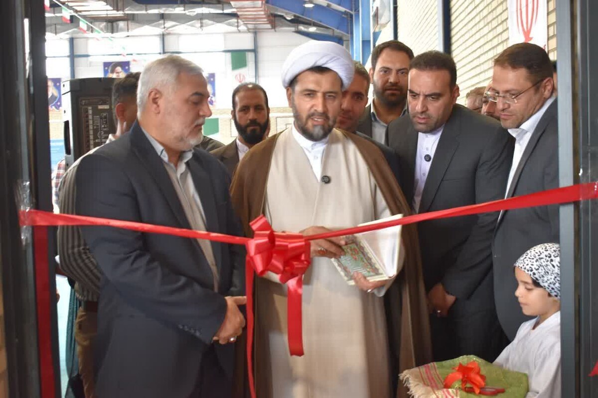 برگزاری آئین افتتاح سالن چند منظوره شهدای اقتدار ایران در هفته ی دولت