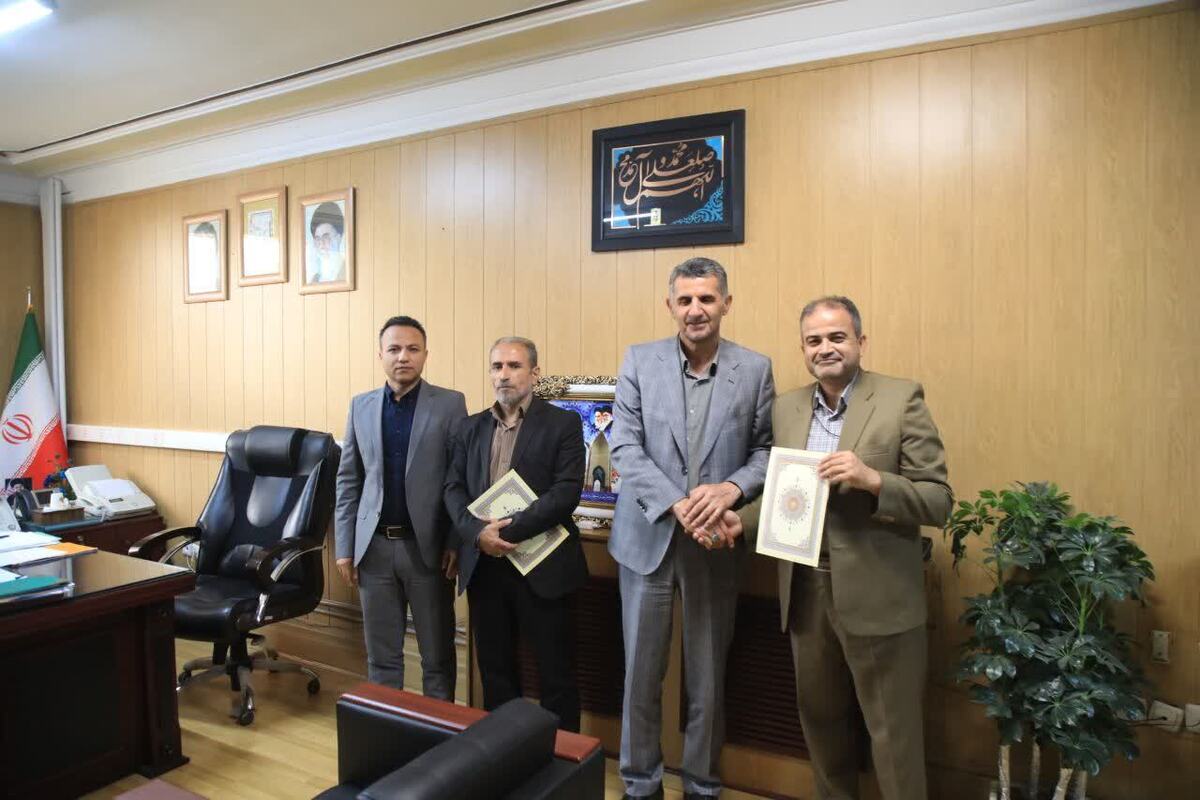 سرپرست جدید اداره امور آب شهرستان آبیک معرفی شد