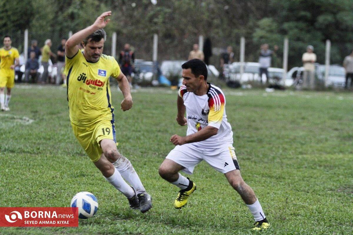 فینال مسابقات فوتبال جام پیشکسوتان محلات گیلان