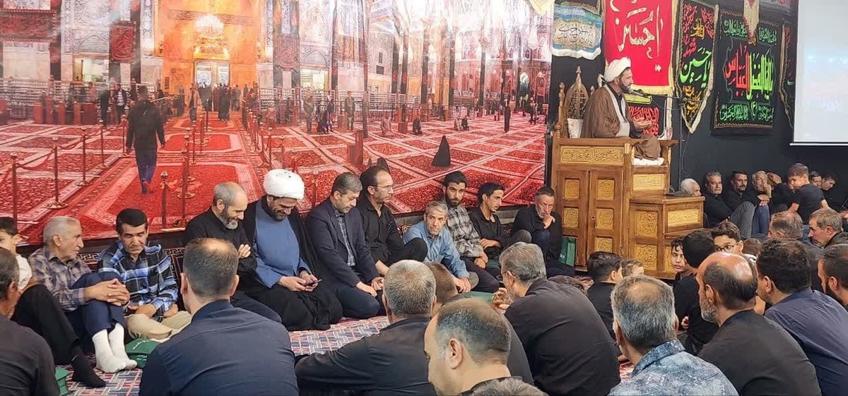 از همدلی در مجلس روضه تا حمایت از صنایع دستی؛ حضور مردمی استاندار اصفهان در روستای شهیدپرور زفره