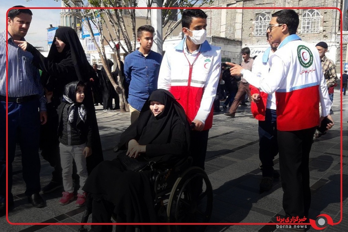 لبخندی به وسعت راه زیارت