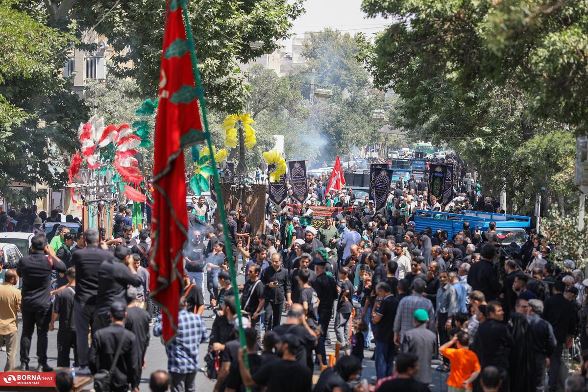 کاروان عزاداری شهادت امام رضا(ع) در اراک