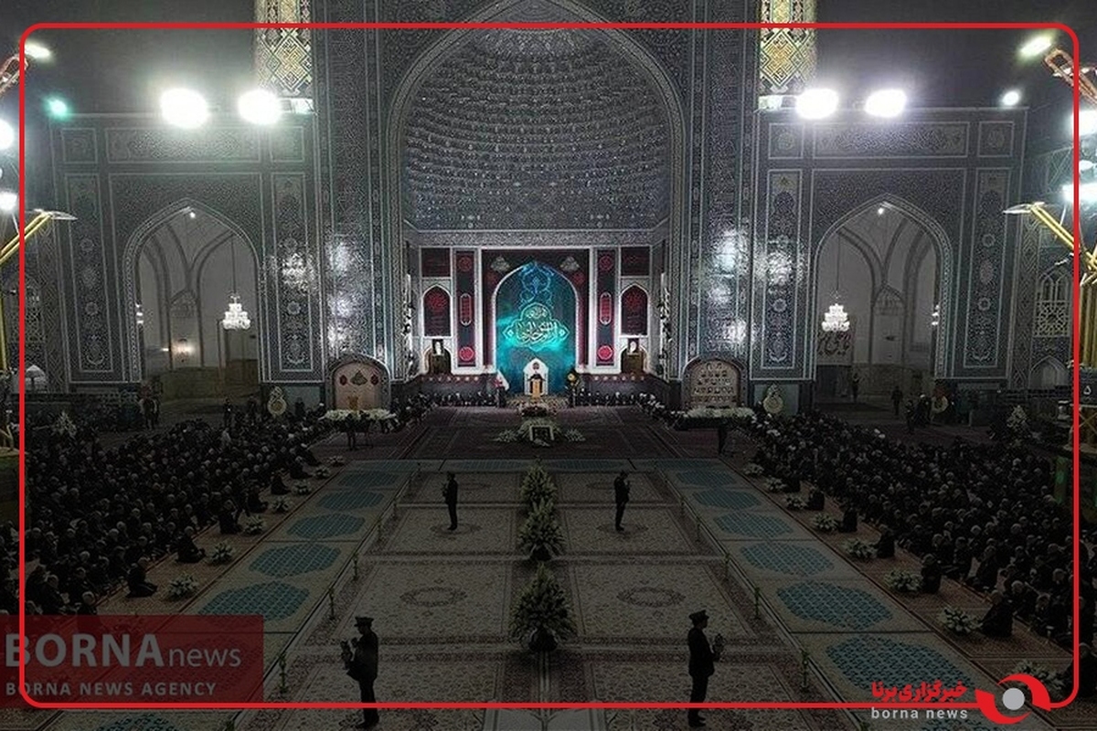 جلوه‌های ویژه آیین خطبه خوانی شب شهادت حضرت رضا(ع)