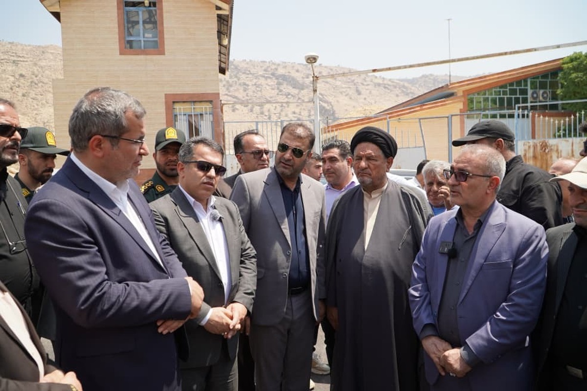 افتتاح و بهره برداری از پروژه روکش آسفالت راه روستایی دلی باریک در شهرستان چرام