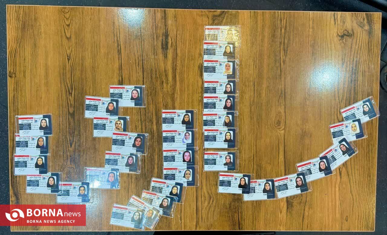 برگزاری مسابقات ایندور سایکلینگ ویژه بانوان در ساری