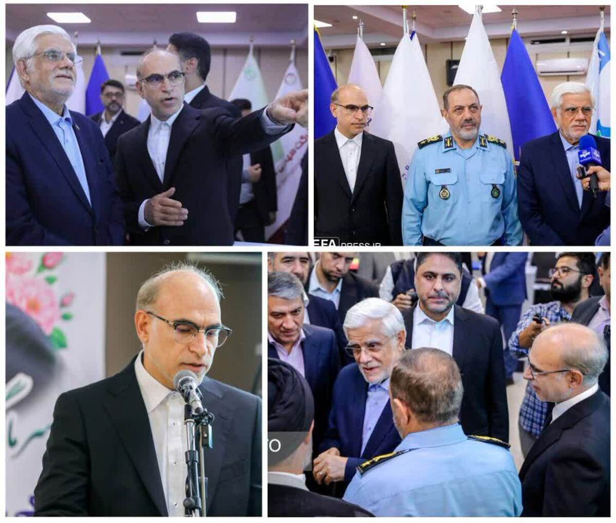 افتتاح ۱۲ پروژه زیرساختی اتکا و افزایش اعتبار حکمت کارت بازنشستگان نیرو‌های مسلح