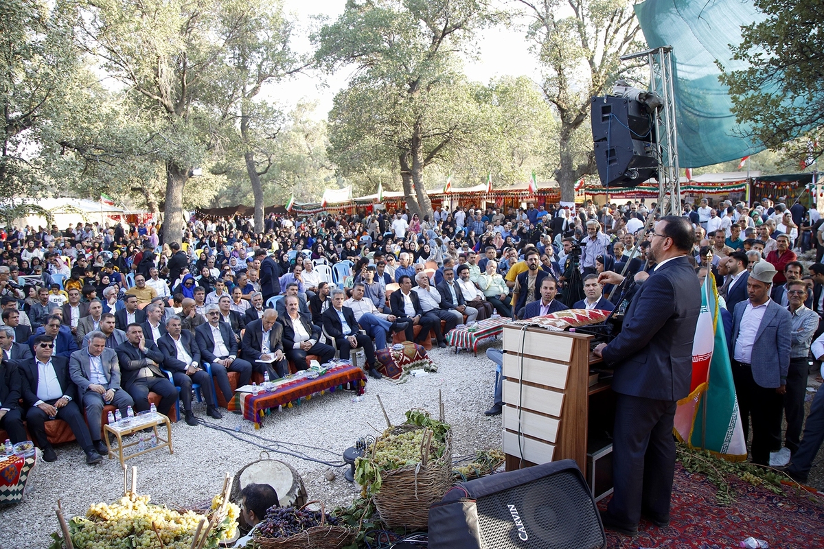 برگزاری جشنواره انگور دیم شهرستان ممسنی