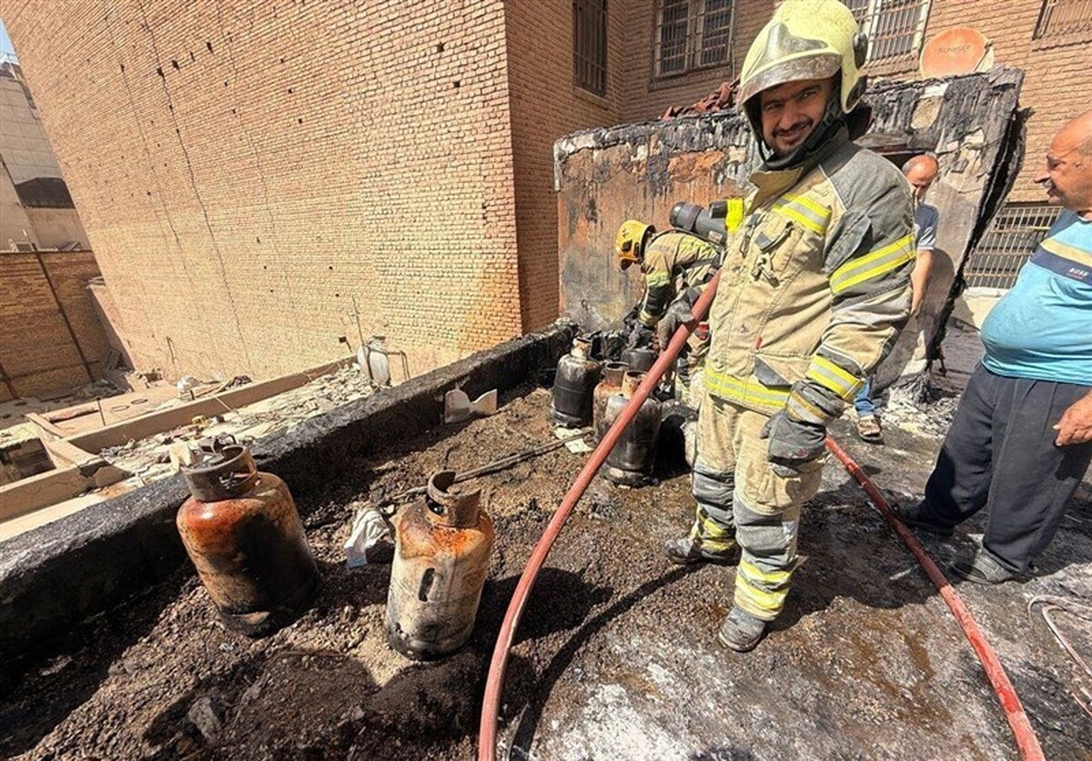 خاموش کردن غیر اصولی کپسول گاز حادثه آفرید