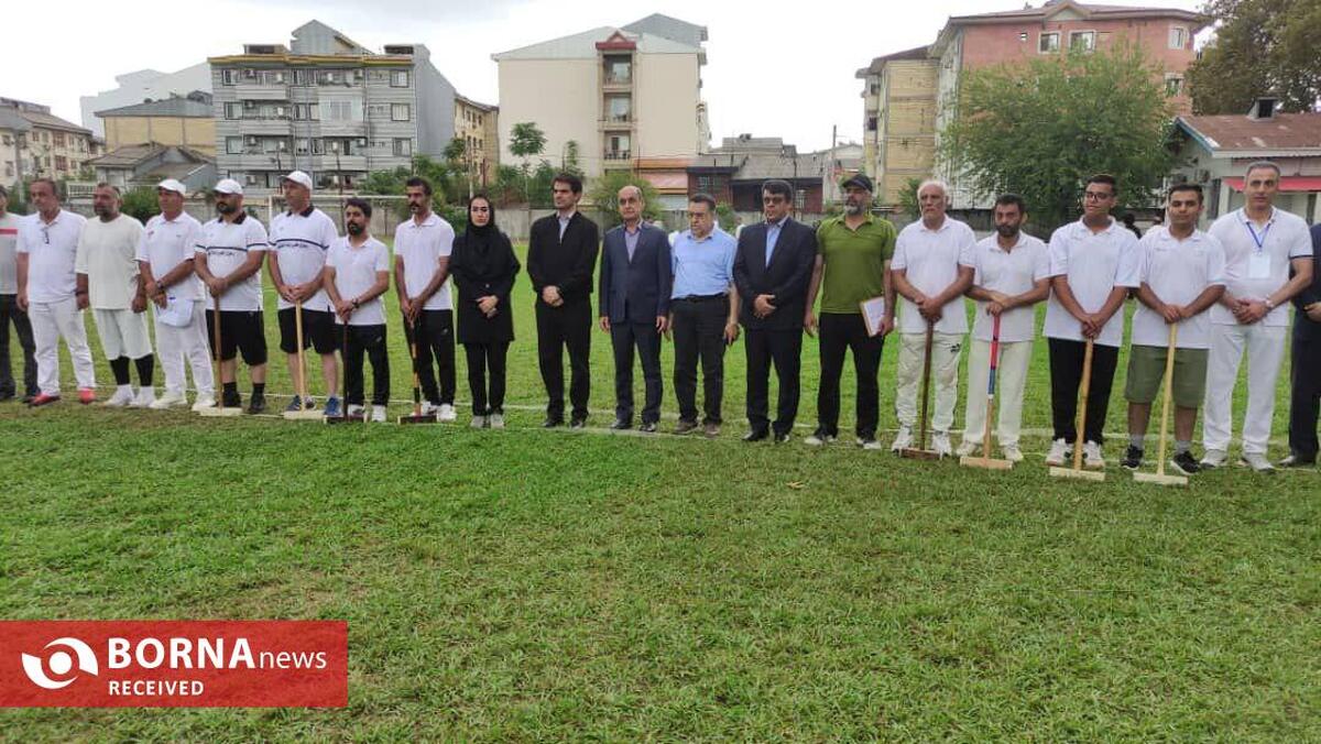 حضور استاندار گیلان در فینال مسابقات آزاد گلف کروکت کشور در رشت