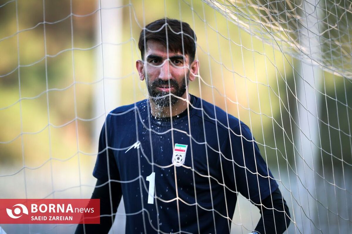 پیغام متفاوت علیرضا بیرانوند در روز رونمایی از جانشین‌اش در تراکتور