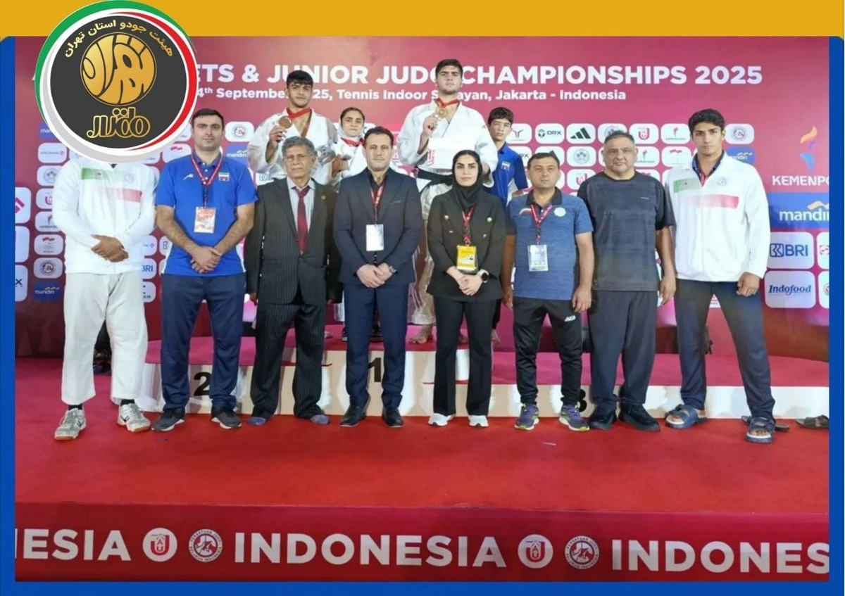 یک نقره و یک برنز سهم تهران از ۳ مدال جودوکاران نوجوان ایران در قهرمانی آسیا