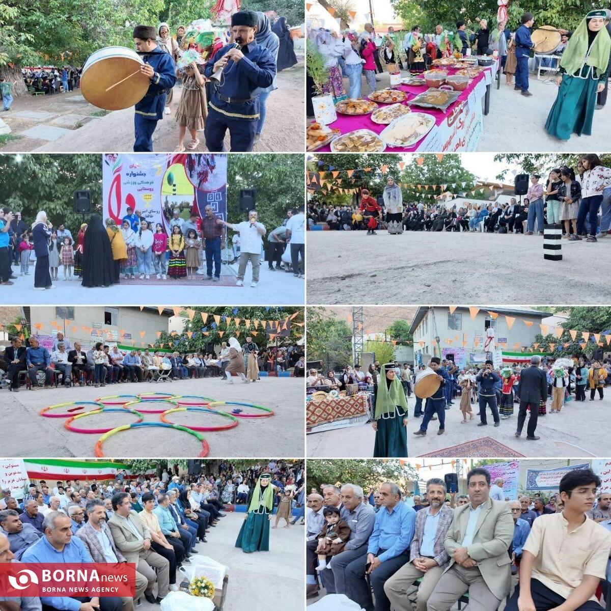 مرحله نخست جشنواره فرهنگی ورزشی بانوان روستایی «دا» در البرز برگزار شد