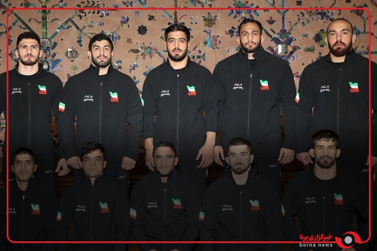 تیم‌های ملی کشتی آزاد و فرنگی ایران در مسیر زاگرب