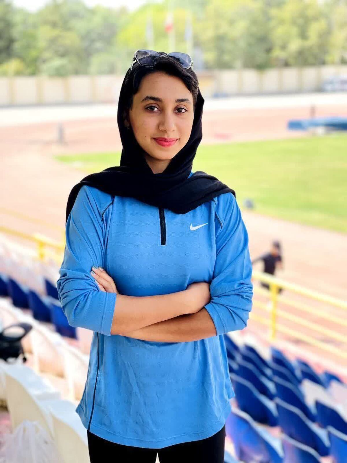 افتخارآفرینی بانوی دونده بیرجندی در رقابت‌های ملی دو و میدانی