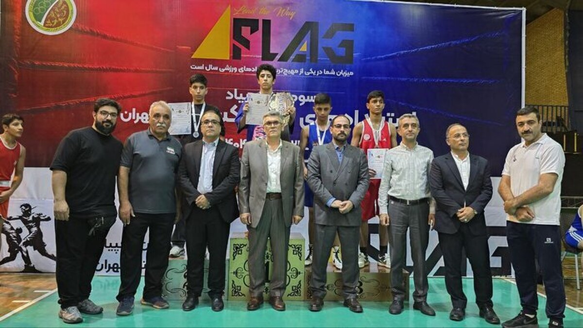 بوکسور‌ها در المپیاد استعداد‌های برتر استان تهران