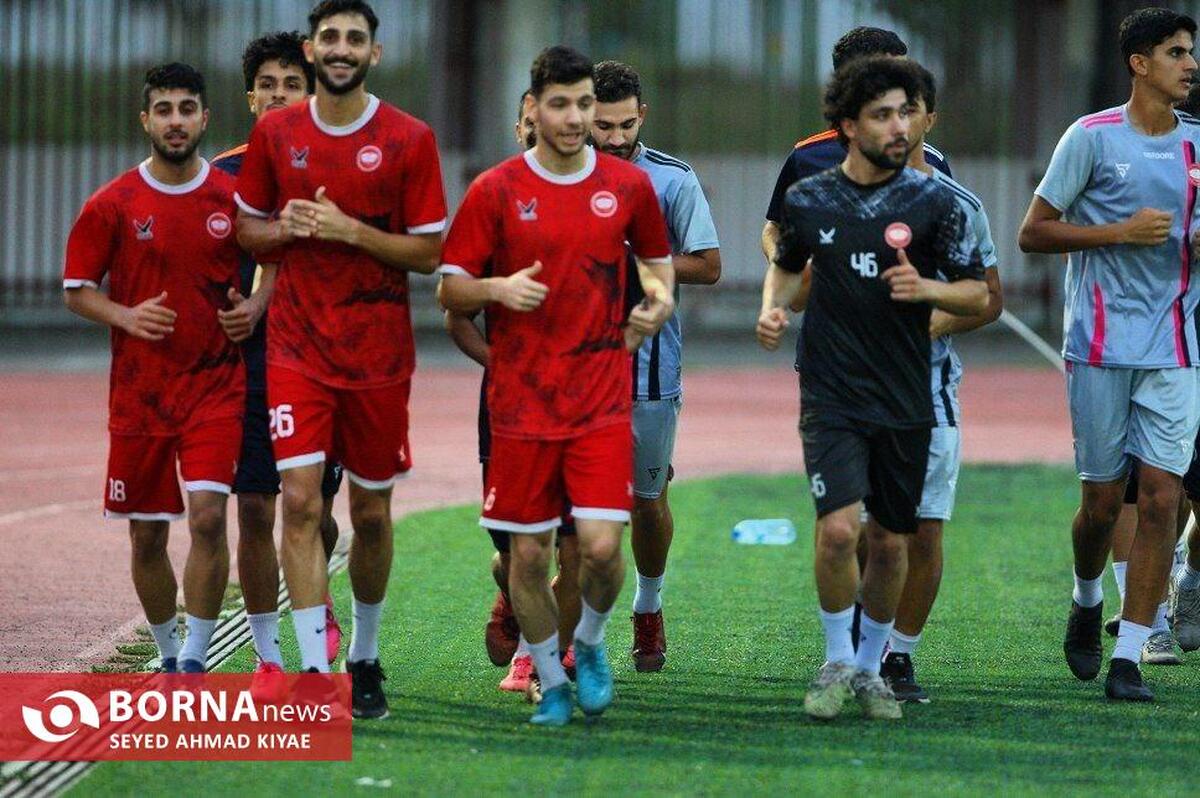 گزارش تصویری تمرینات تیم سپیدرود رشت