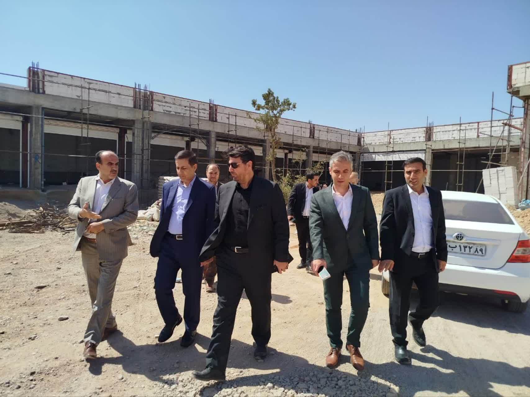 بازدید معاون امور شهرداری‌های کشور از پروژه‌های عمرانی و فرهنگی تاکستان