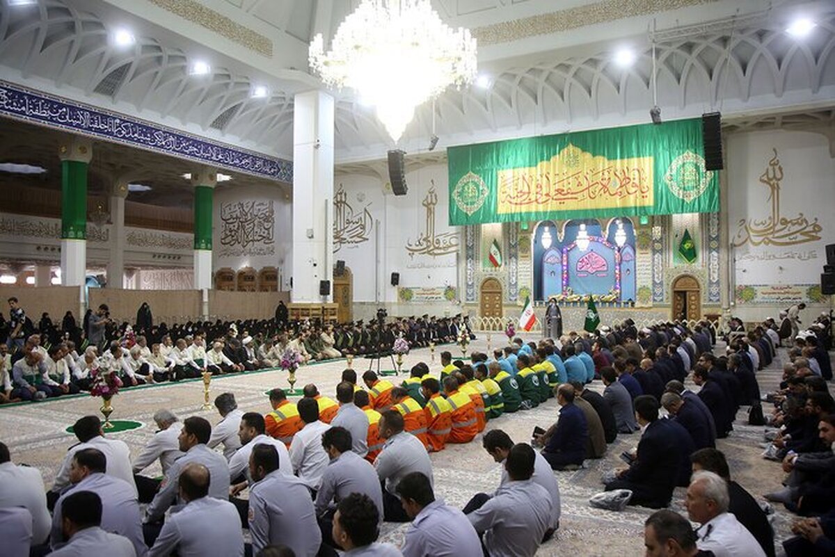 برگزاری آیین خطبه‌خوانی به مناسبت سالروز ورود حضرت معصومه (س) به قم