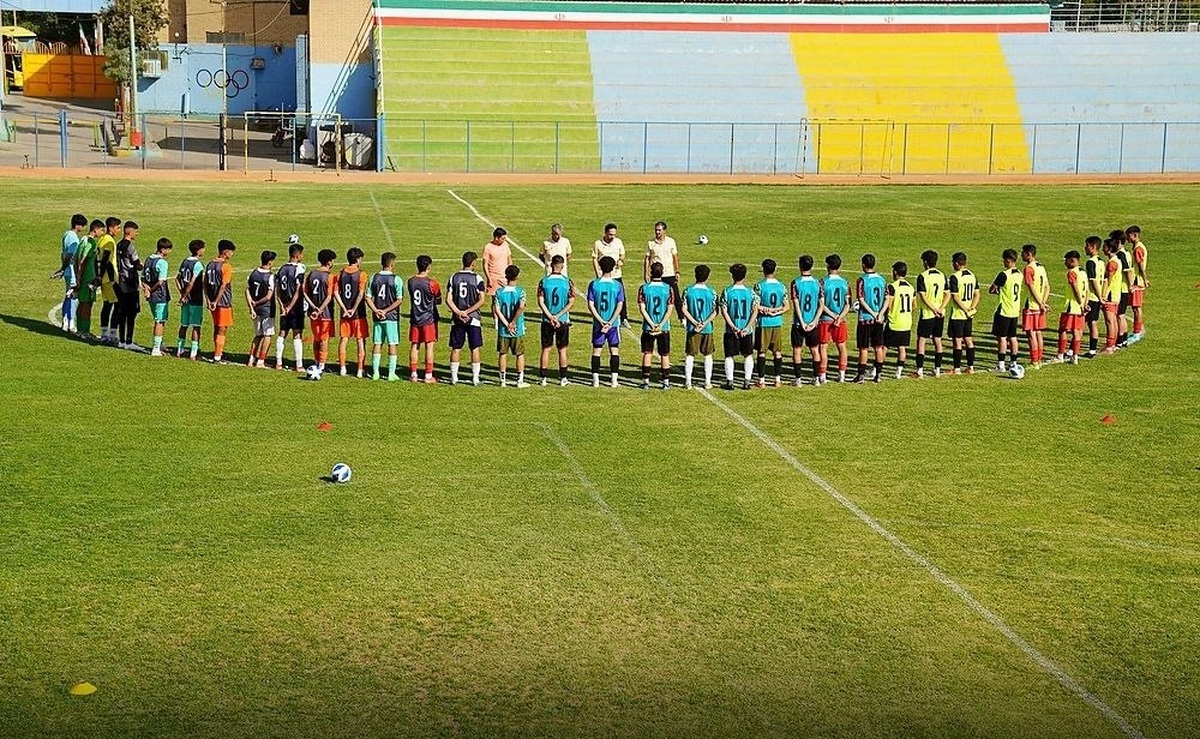 برگزاری اردوی تیم ملی فوتبال نوجوانان در کمپ سپاهان