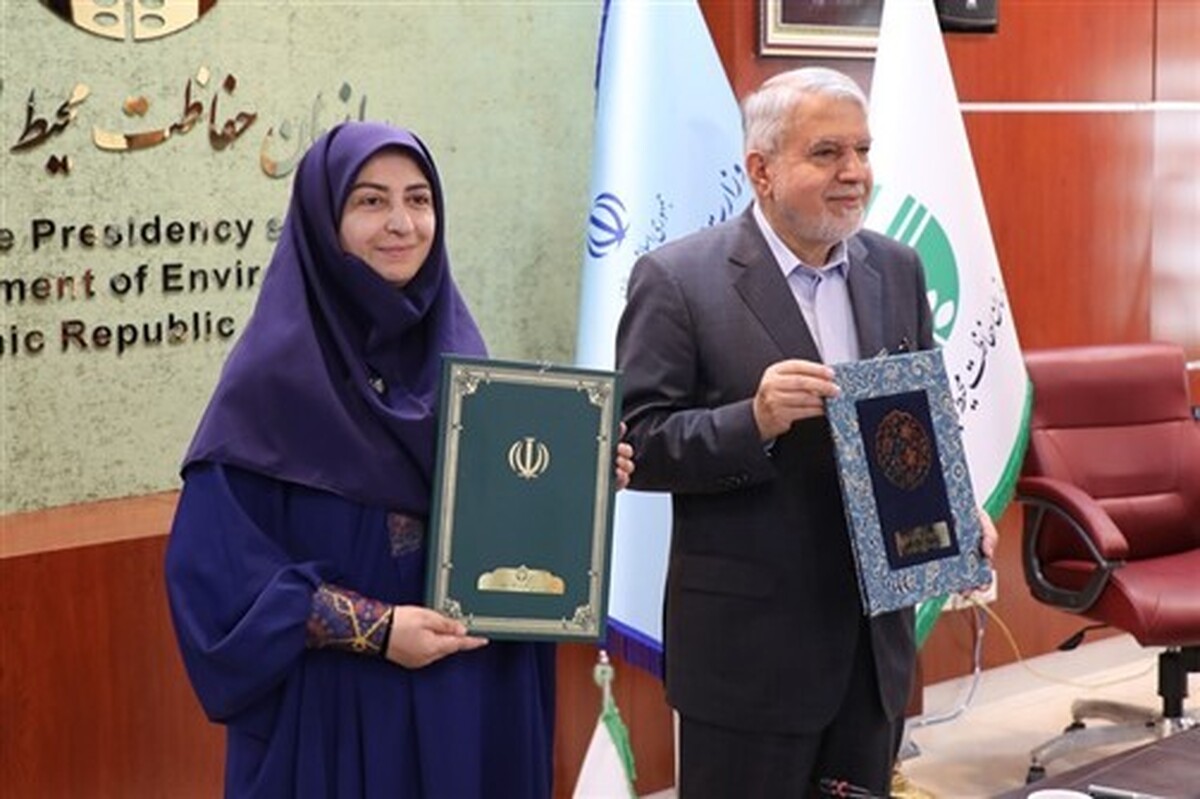 رییس سازمان حفاظت محیط‌زیست و وزیر میراث‌فرهنگی تفاهم‌نامه همکاری مشترک امضا کردند