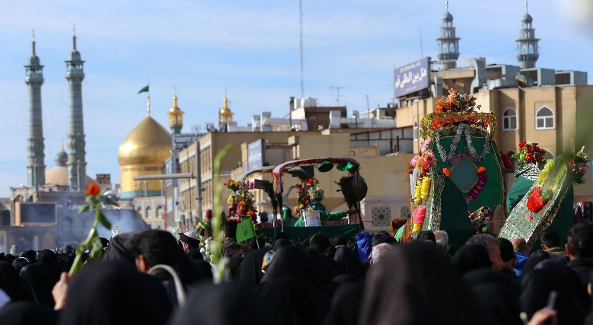 آغاز مراسم استقبال از کاروان نمادین ورود حضرت معصومه (س) به قم