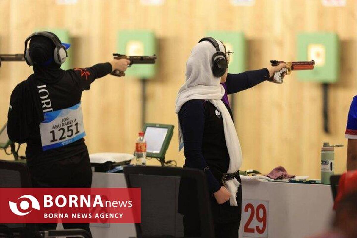 پایان رقابت‌های تیراندازی بانوان کارکنان ادارات خراسان رضوی