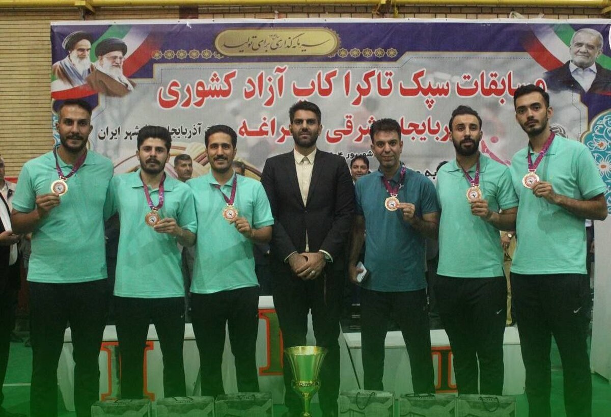 نماینده کرمانشاه قهرمان مسابقات سپک تاکرای کاپ آزاد کشور شد