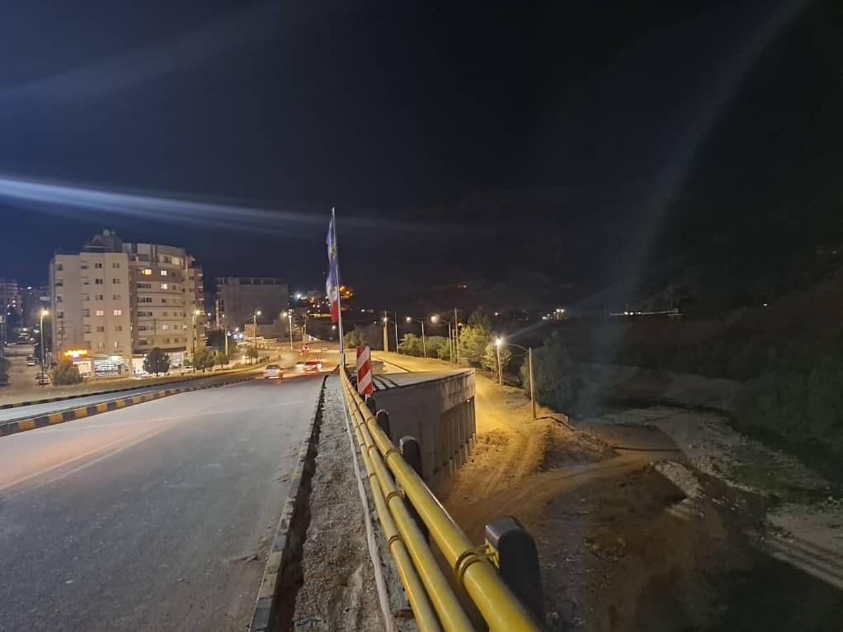 ۴۵ متری شهدای اقتدار شهر یاسوج روشن شد