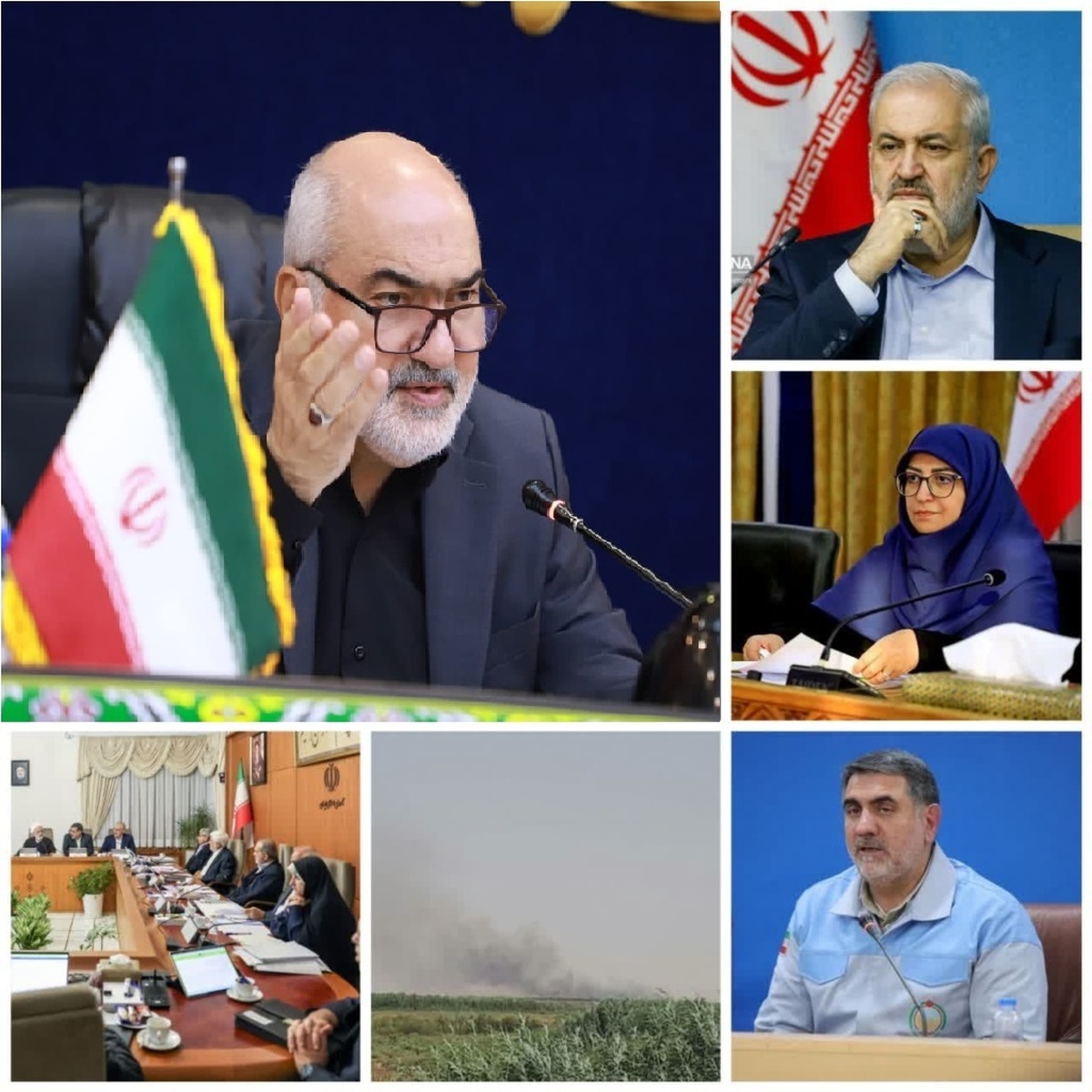 تصمیم بر پایان تنفس دود؛ خوداشتعالی و بحران زیست‌محیطی هورالعظیم در دستور کار هیات دولت قرار گرفت