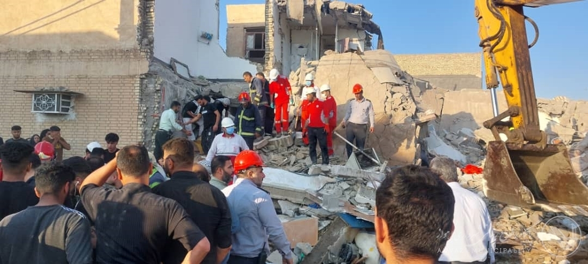 آمار جانباختگان انفجار گاز در اهواز به ۷ نفر رسید