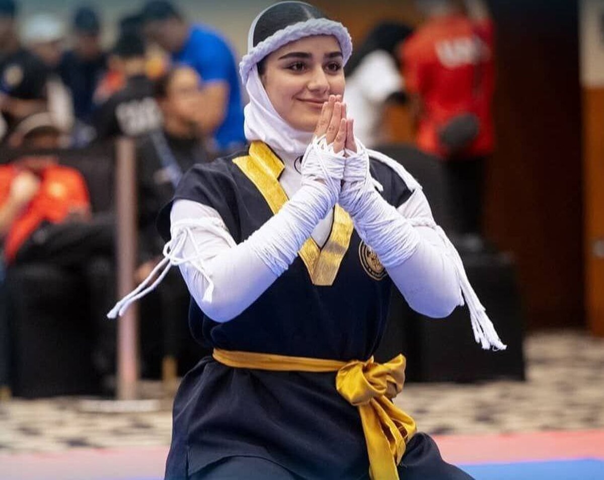 طلای تاریخی رومینا دشتی در رقابت‌های موی‌تای قهرمانی جوانان جهان