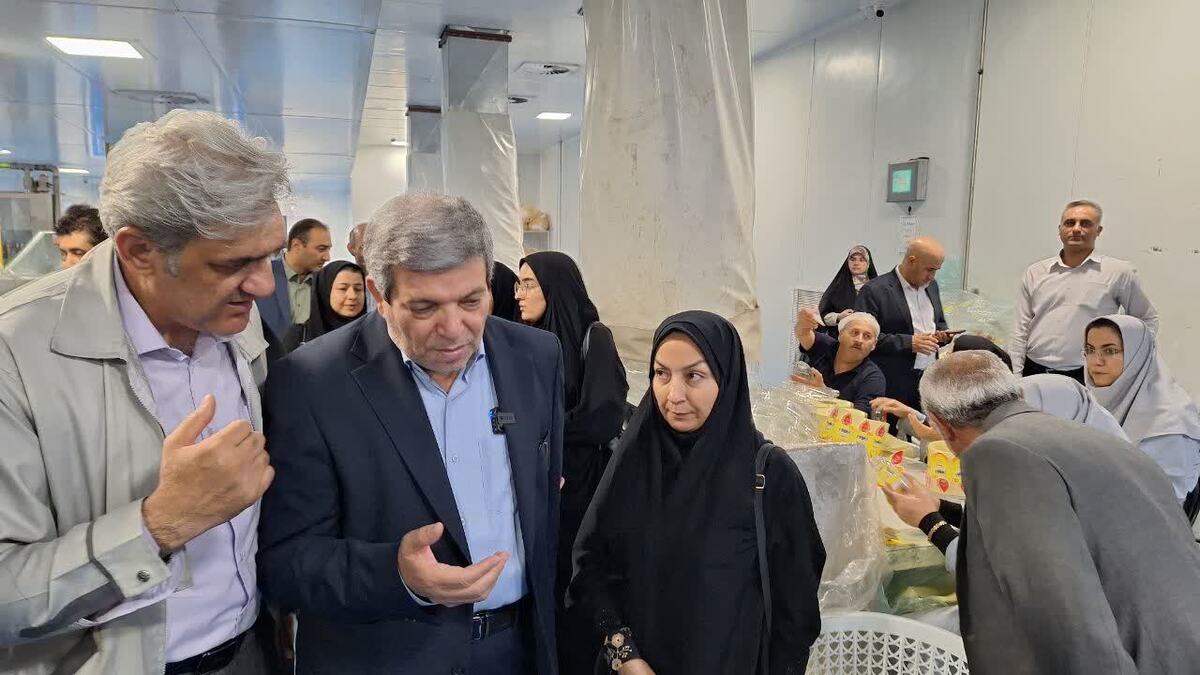 رئیس سازمان بهزیستی کشور از شرکت فیروز در شهر صنعتی البرز بازدید کرد