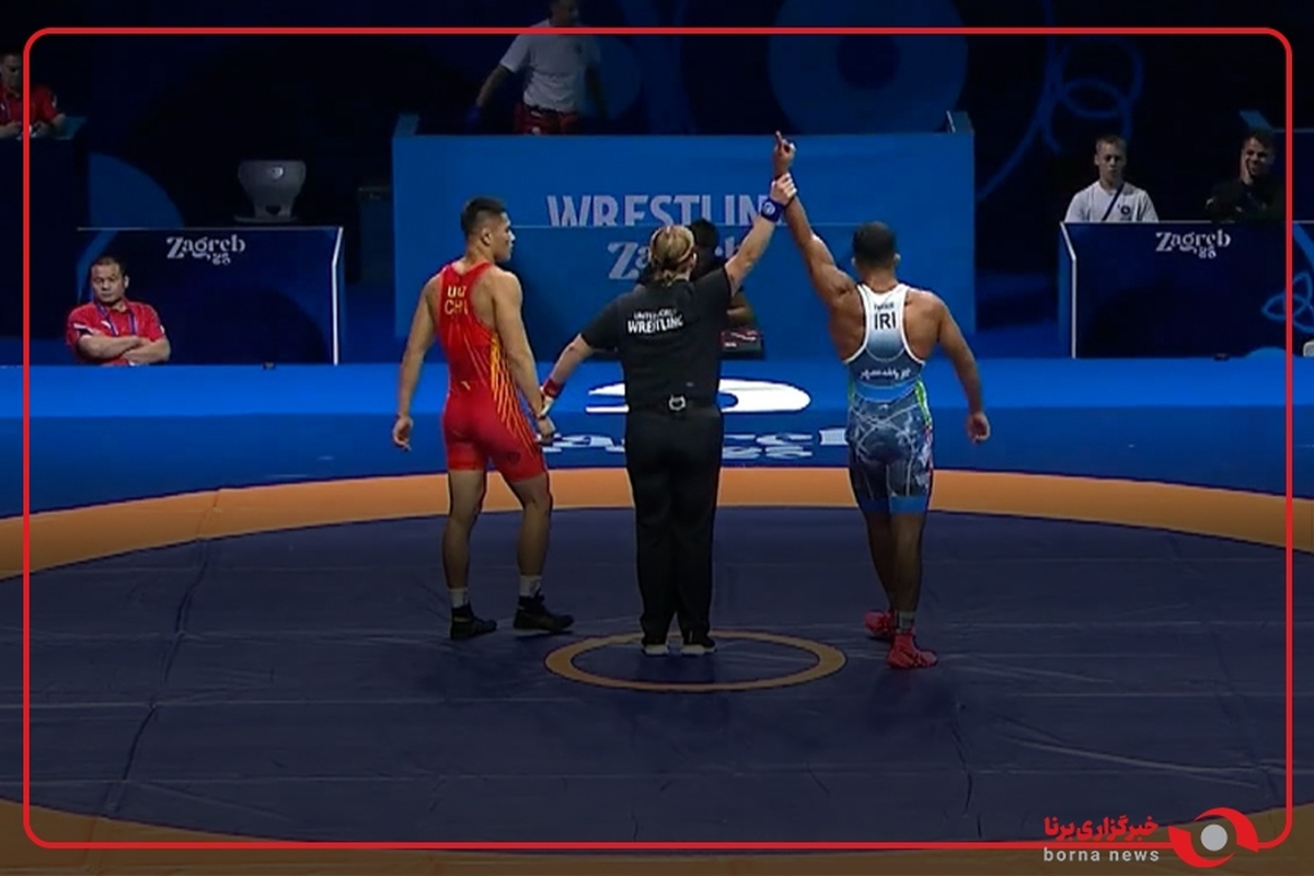 طوفان غلامرضا فرخی در نخستین گام مقابل نماینده چین